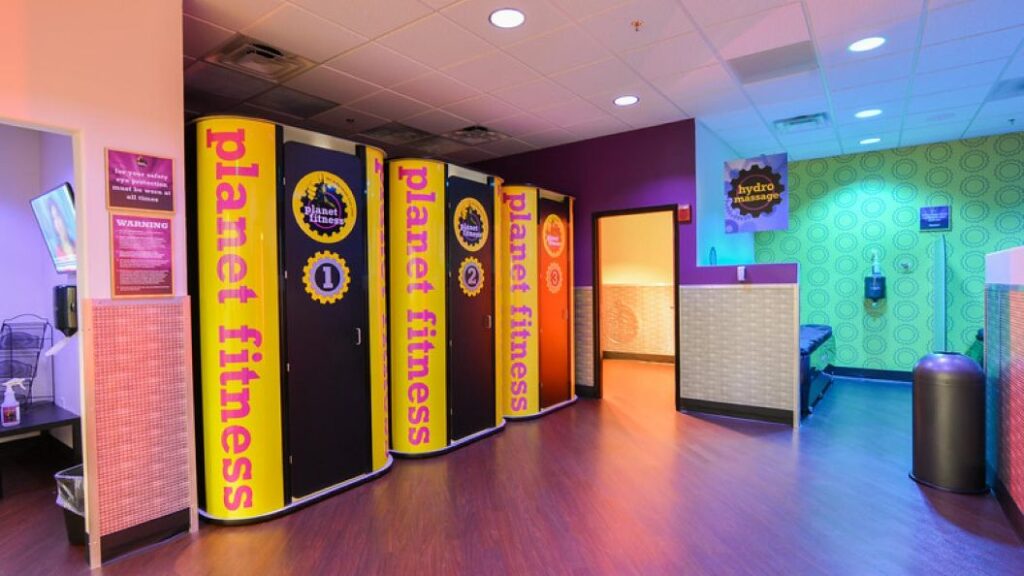 planet fitness sauna location